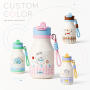 500ml 316 Stainless Steel Dual-Drink Bottle with Strap